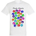 T-shirt enfant Mains en Couleurs Pech Merle Noir Profond 2 ans