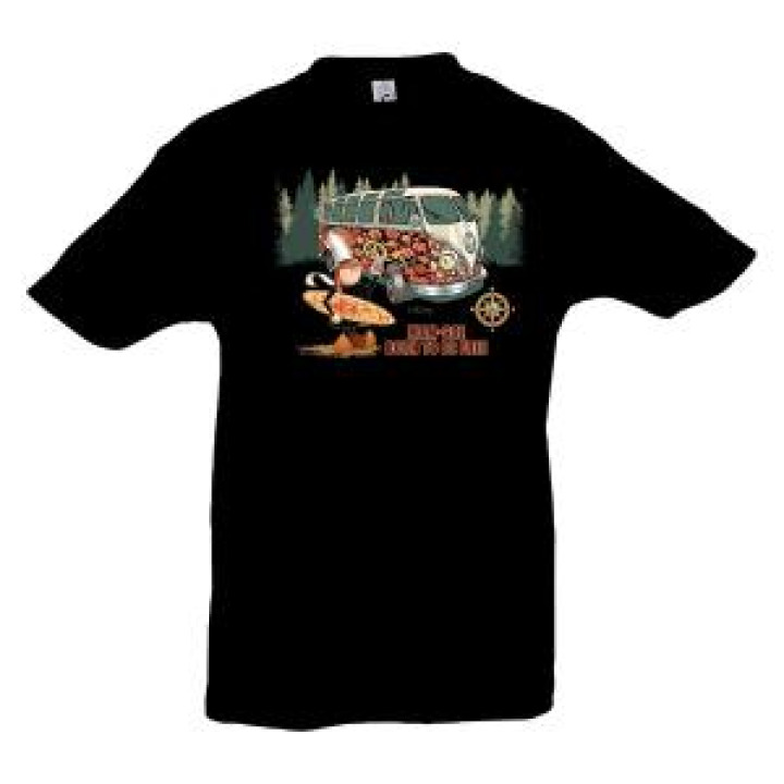 Tshirt enfant Mam Goz Born To Be Free Noir Profond 6 ans