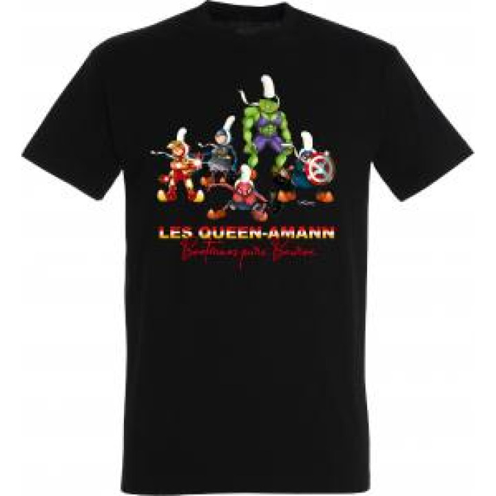 Tshirt enfant Mam Goz les Queens Amann Noir Profond 4 ans
