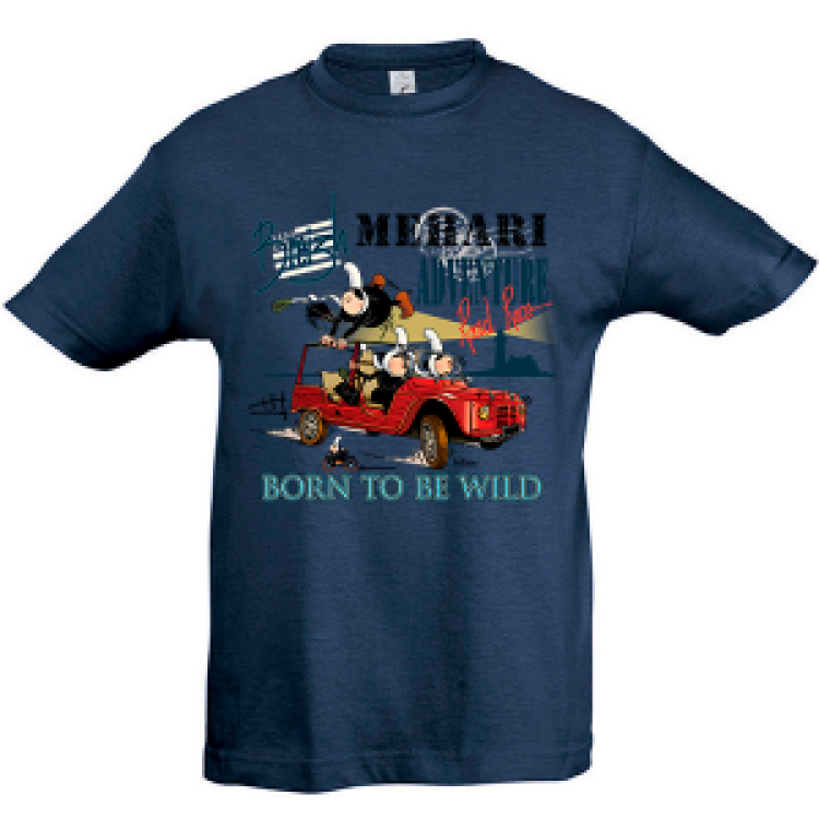 T-shirt enfant Mam Goz Mehari Denim 4 ans