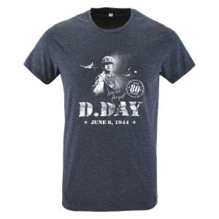 Tshirt enfant Militaire Never Forget DDay 80th Anniversary Denim 2 ans
