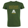 T-shirt enfant Montagne Responsable Pyrénées Army 4 ans