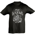 T-shirt enfant Moto Breizh L&eacute;gende Noir Profond 4 ans