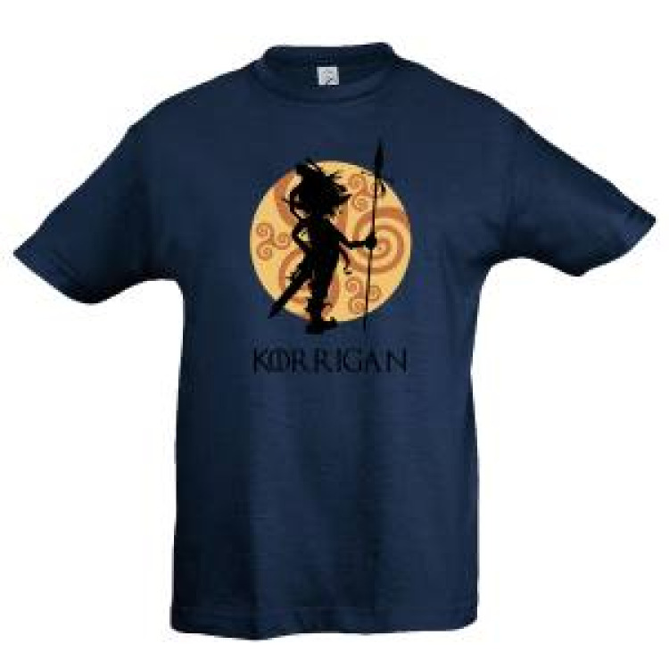 T-shirt enfant Ombre Korrigan Orange 4 ans