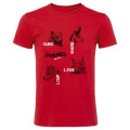 T-shirt enfant Ours Loup Lynx Gavarnie Pyrénées Gris Souris 2 ans