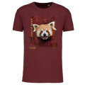 T-shirt enfant Panda Roux Intemporel Parc Animalier d&rsquo;Auvergne + transfert Col Parc Animalier d&rsquo;Auvergne Kelly Green 2/4 ans