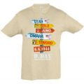 T-shirt enfant Panneaux du D&eacute;barquement Denim 2 ans