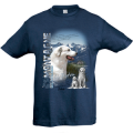 T-shirt enfant Patou Cauterets Denim 2 ans