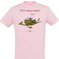 T-shirt enfant Petit Coucou Normand Rose Moyen 2 ans