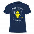 T-shirt enfant Petit P&ecirc;cheur de Perros Guirec Marine 2 ans