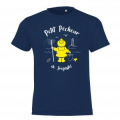 T-shirt enfant Petit P&ecirc;cheur de Tregastel Marine 2 ans