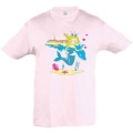 T-shirt enfant Petite Sir&egrave;ne de Saint Malo Rose Pale 2 ans