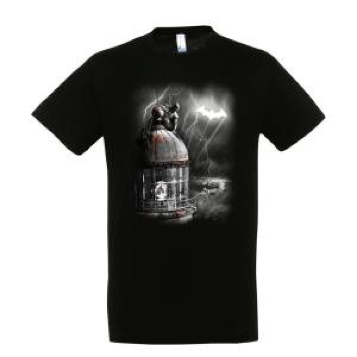 Tshirt enfant Phare Batman Saint Jean de Luz Noir Profond 12 ans