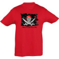 T-shirt enfant Pirate de Saint Jean Pied de Port Rouge 2 ans