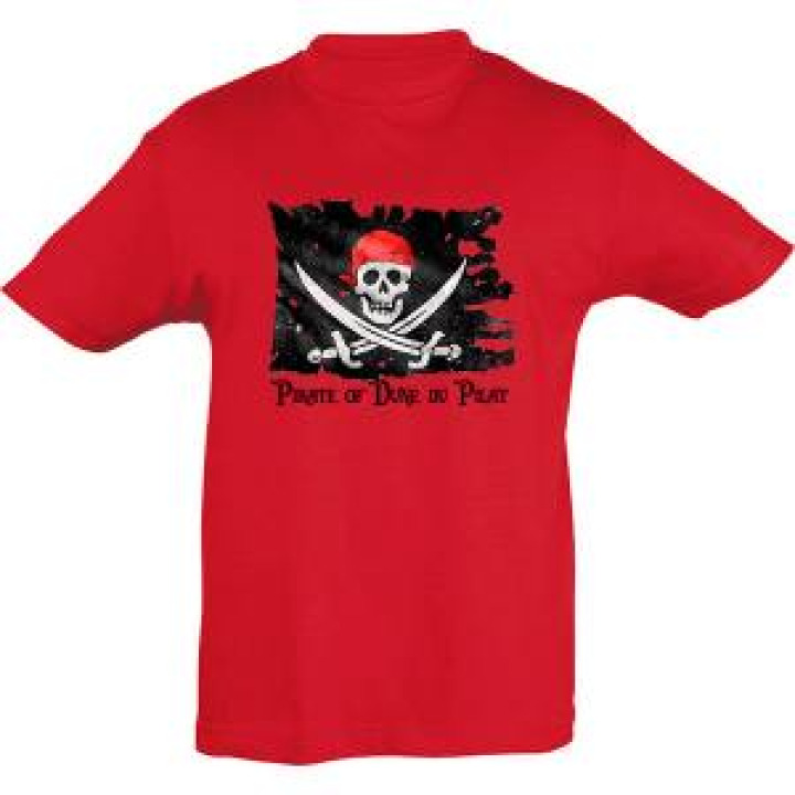 Tshirt enfant Pirate Dune du Pilat Rouge 2 ans