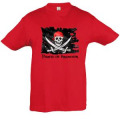 T-shirt enfant Pirate of Arcachon Rouge 2 ans