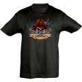 T-shirt enfant Pirate Sabre Bretagne (Bb3013) Noir Profond 2 ans