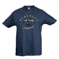 T-shirt enfant Pyrénées Original Cylcliste Denim 2 ans