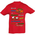 T-shirt enfant Quand Pap et Maman Disent... Pays Basque Blanc 10 ans