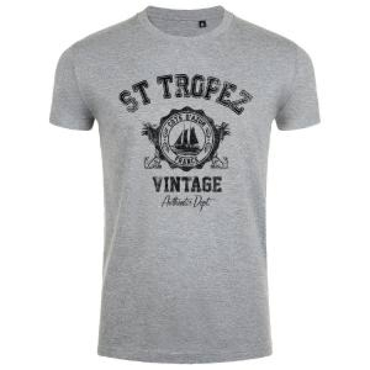 T-shirt enfant Saint Tropez Vintage Côte d’Azur Marine 12 ans
