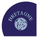 T-shirt enfant S&eacute;rigraphie + Broderie Phare Trsikell Bretagne (Bb3001) Marine 2 ans
