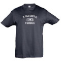 T-shirt enfant St Gilles Croix de Vie / Bateau/ 85 Vendée Rouge 8 ans