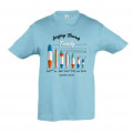 T-shirt enfant Surfing Boards Family Labenne-Océan Bleu Atoll 2 ans