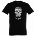 T-shirt enfant T&ecirc;te de Mort Celtic Skull Noir Profond 2 ans