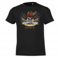 T-shirt enfant Tête de Pirate Saint Palais sur Mer Noir Profond 6 ans