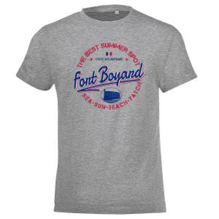 Tshirt enfant The Best Summer Fort Boyard Gris Chiné 6 ans