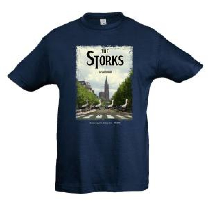 Tshirt enfant The Storks Strasbourg Ville de Légende France Denim 2 ans