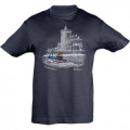 T-shirt enfant Tour et Bateau Pêcheurs de Couleurs les Sables d’Olonne Chaume Marine 2 ans