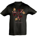 T-shirt enfant Triskell 3 Dragons (Bc3004) Noir Profond 2 ans