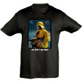 T-shirt enfant Vador en Mer Noir Profond 2 ans
