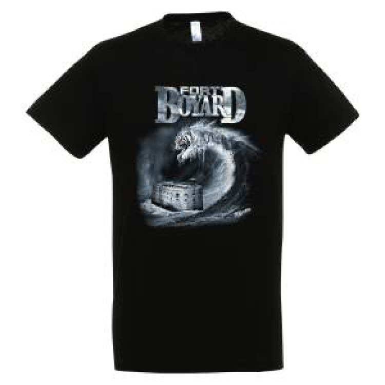 T-shirt enfant Vague Tigre Fort Boyard Oléron Noir Profond 4 ans