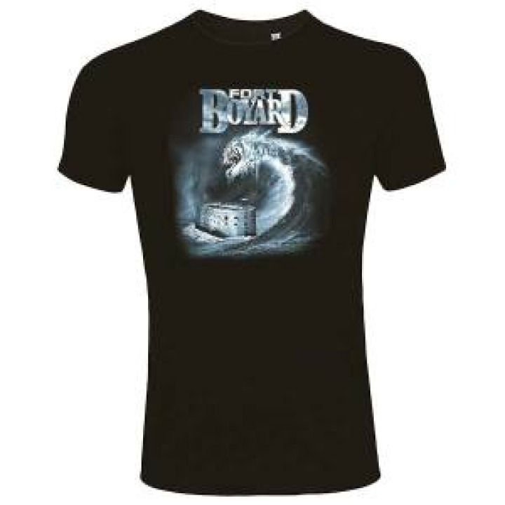 Tshirt enfant Vague Tigre Fort Boyard Noir Profond 4 ans