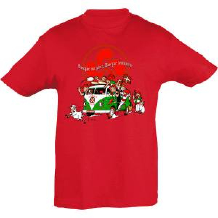 T-shirt enfant Van Basque Rouge 2 ans