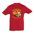 T-shirt enfant Van On the Road Saint Jean de Luz Rouge 2 ans