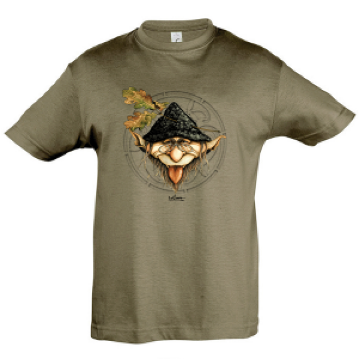 Tshirt enfant Visage Tire la Langue Army 4 ans