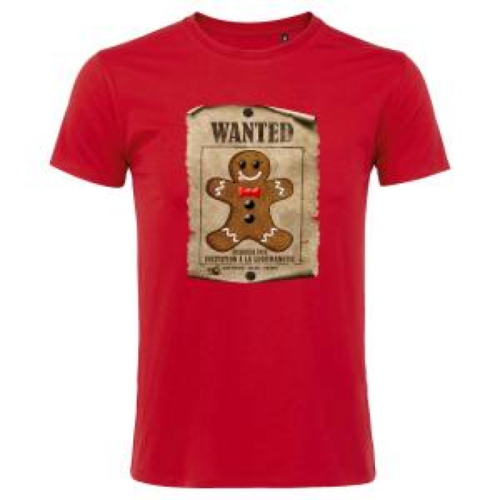 Tshirt enfant Wanted Manala Riquewihr Alsace France Rouge 2 ans