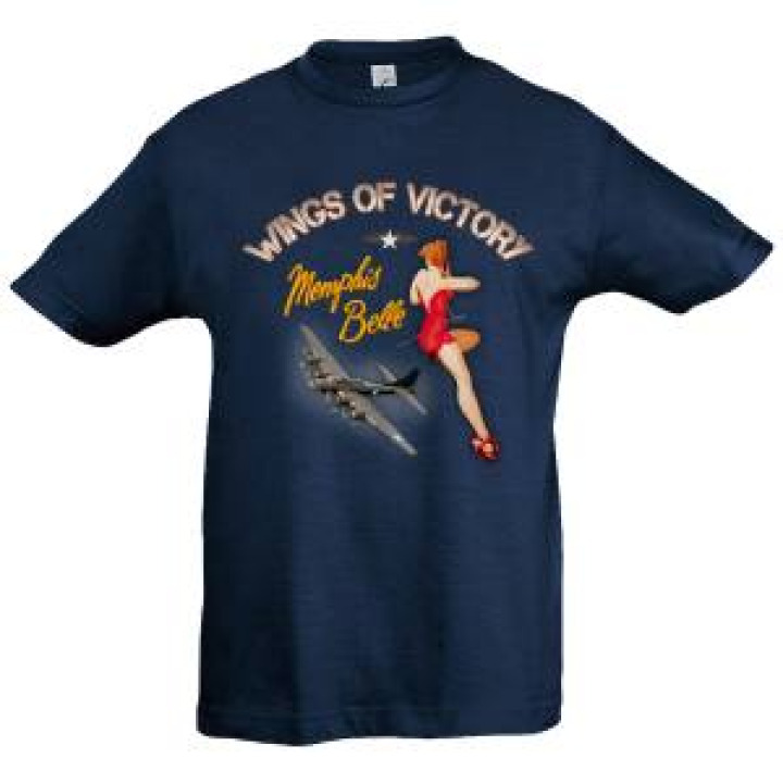 Tshirt enfant Wings of Victory Fille Denim 4 ans