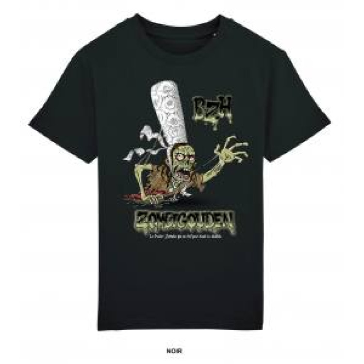T-shirt enfant Zombigouden Noir Profond 2 ans