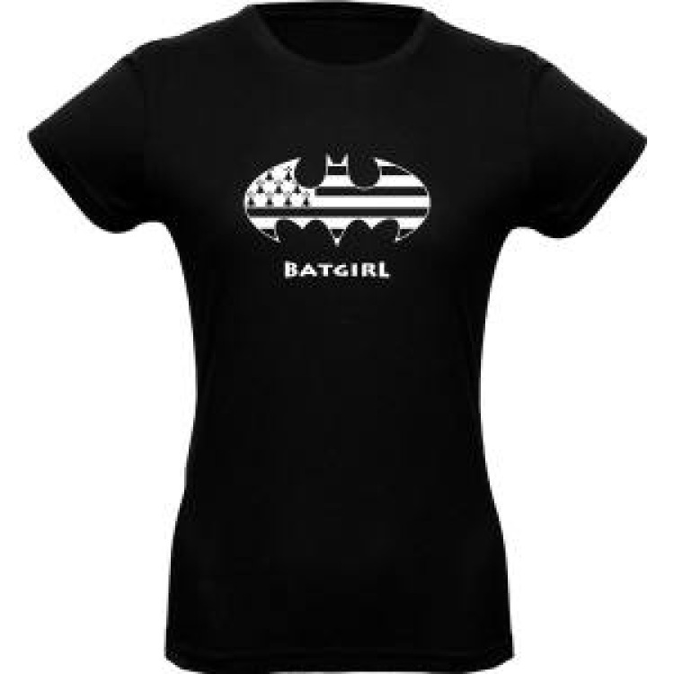 T-shirt femme Batgirl (Sh2001) Noir Profond S
