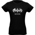T-shirt femme Batgirl (Sh2001) Noir Profond S