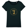 T-shirt femme bio 1519-2019 500 ans Catherine de Médicis Black XS