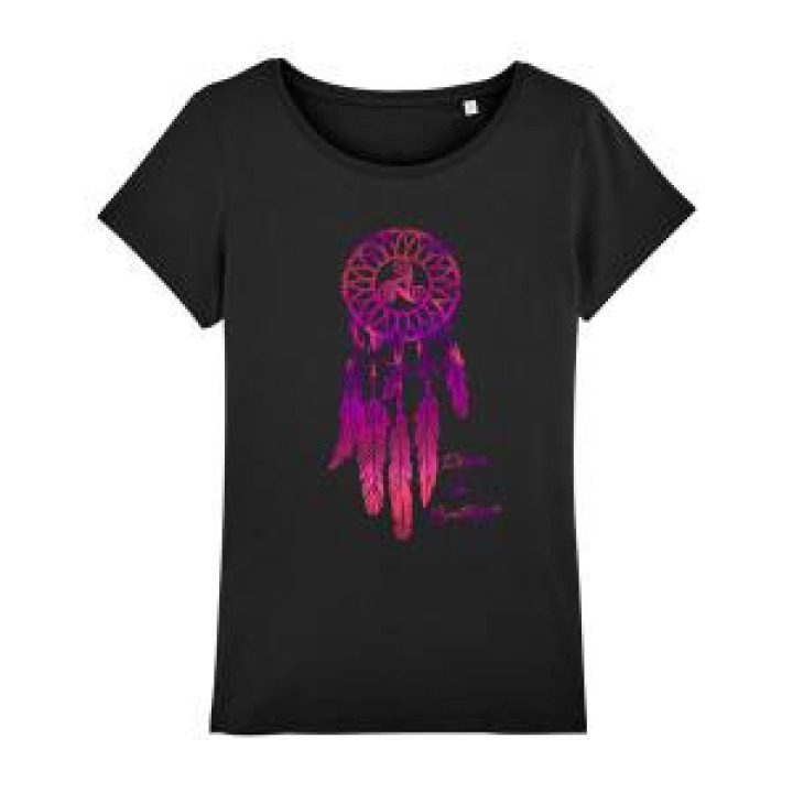 Tshirt femme bio Attraperêves Black S
