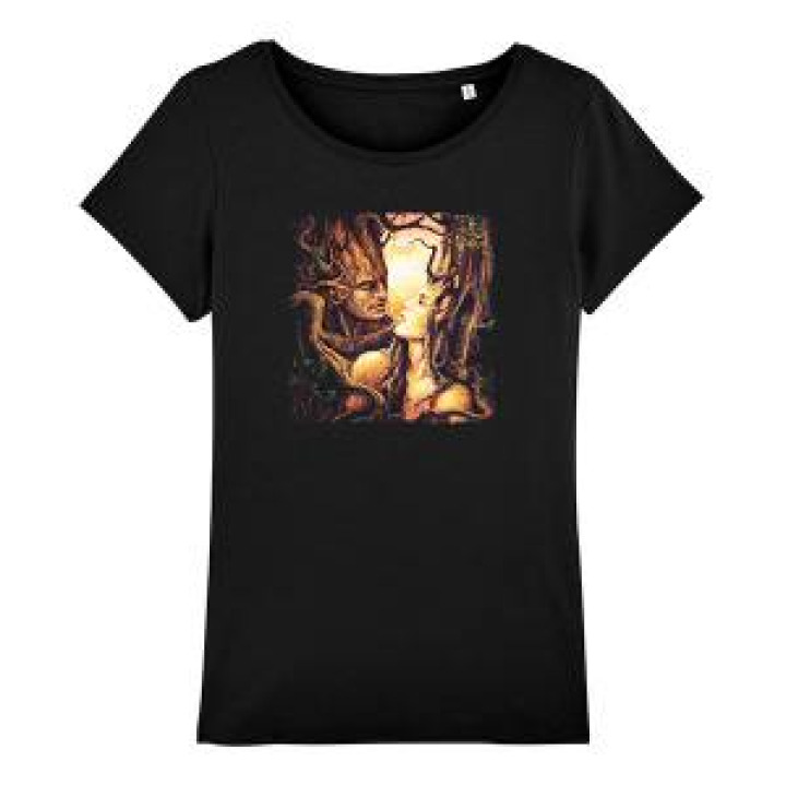 Tshirt femme bio Couple Darbre Black XS