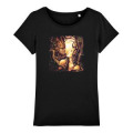 T-shirt femme bio Couple D'arbre Black XS