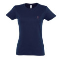 T-shirt femme Broderie E1290 Ref/ 33123 Phare Blanc S