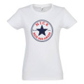 T-shirt femme Cercle Etoile Nice Baie des Anges Rose Orchidée S